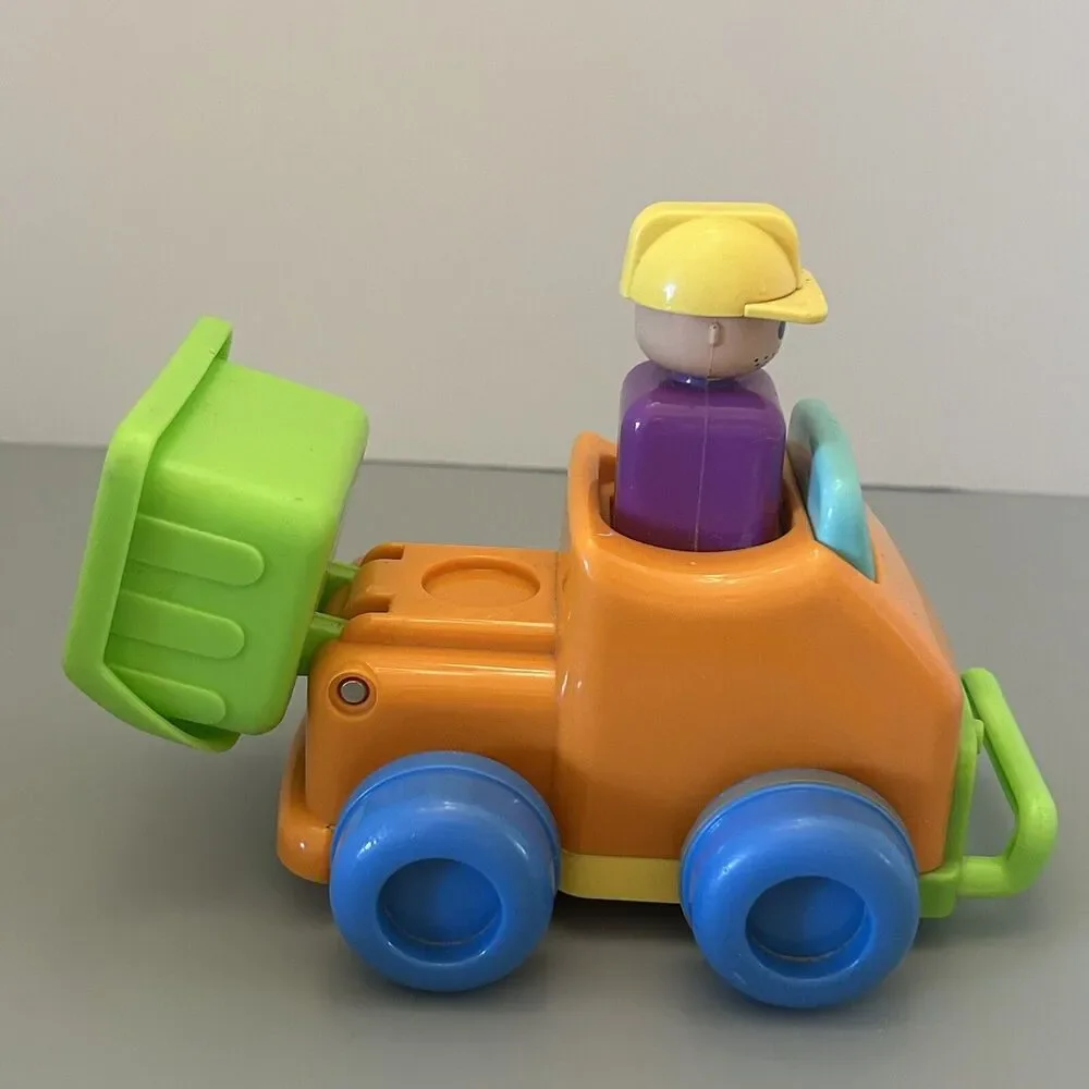 Tomy Push 'N Go Dump Truck With Figure 2010 Pre School Toy Car Replacement